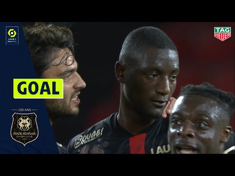 Goal Serhou GUIRASSY (70' - STADE RENNAIS FC) STADE RENNAIS FC - PARIS SAINT-GERMAIN (1-1) 20/21