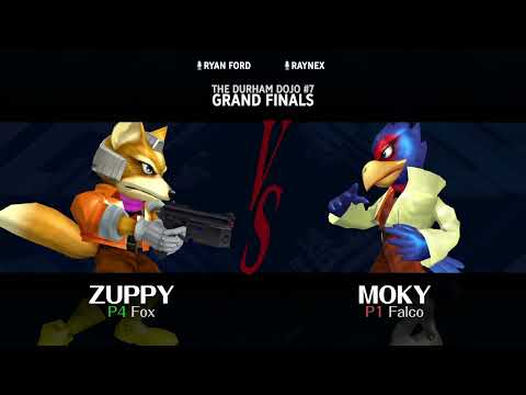 The Durham Dojo #7 Grand Finals - Zuppy [W] (Fox) vs moky [L] (Falco)