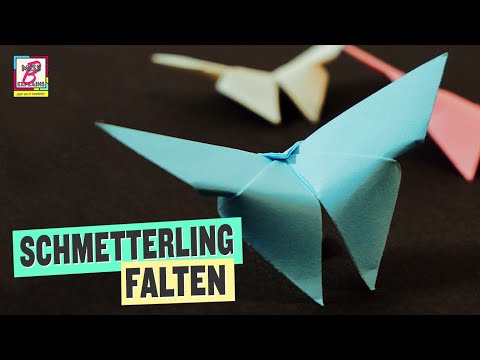🦋 Schmetterling falten