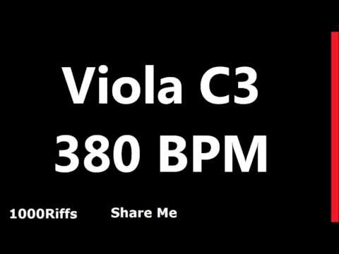 Viola Metronome C3 : 380 BPM