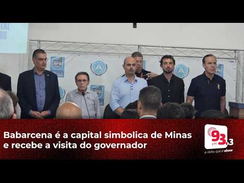 Governador Mateus Simões anuncia investimentos durante visita a Barbacena