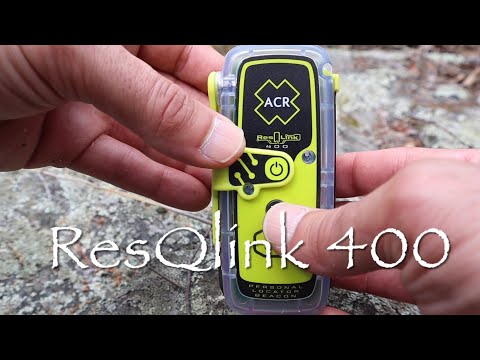 ResQLink 400 Personal locator beacon Instructional
