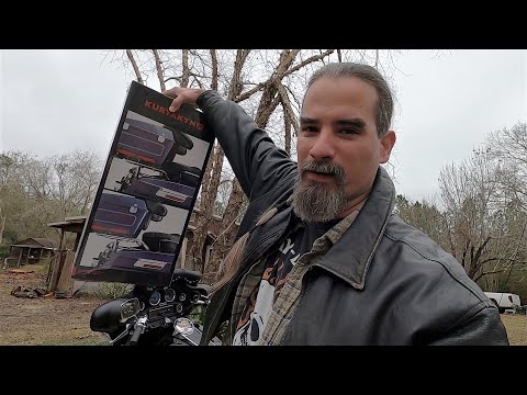 Installing KURYAKYN Tour Pack RELOCATOR KIT On HARLEY Davidson BAGGER Electra Glide