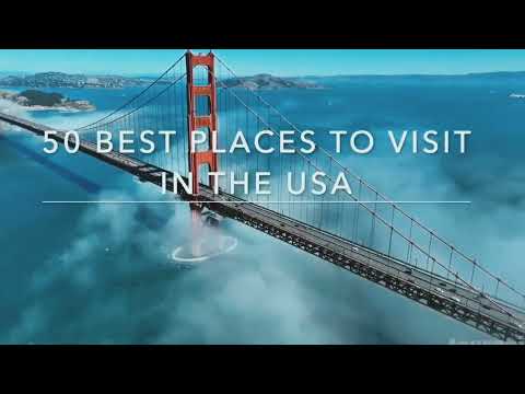 50 Best Places to Visit in the USA - Travel Video