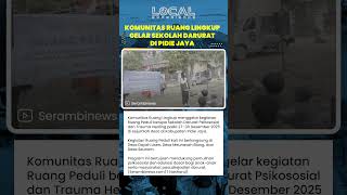 Komunitas Ruang Lingkup Hadirkan Sekolah Darurat Psikososial dan Trauma Healing di Pidie Jaya