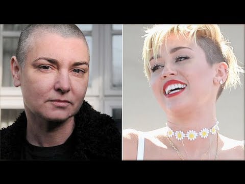 WTF! Miley Cyrus & Sinead O'Connor Ongoing Public Feud!