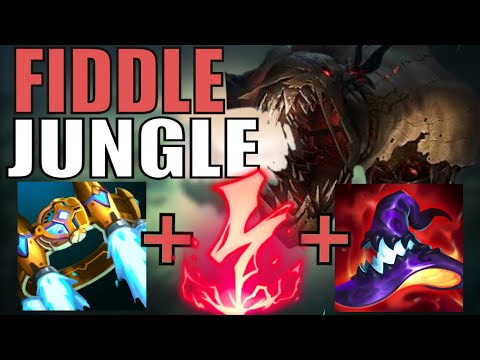 How to play FiddleSticks Jungle SEASON12 s12Jungle S+ NEW OP Build/Runes - Guide Season 12 lol jg gg