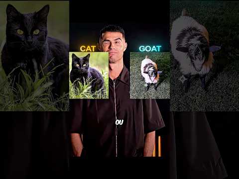 CRISTIANO TEVE QUE ESCOLHER ENTRE GATO OU CABRA!🤯