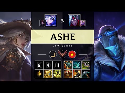 Ashe ADC vs Varus - VN Grandmaster Patch 25.06