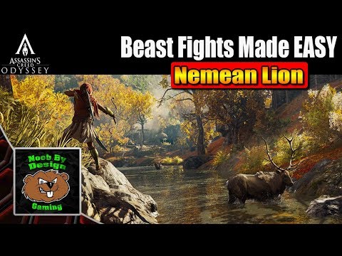 Assassins Creed Odyssey - How to Beat the Nemean Lion - Beast Fight Guides