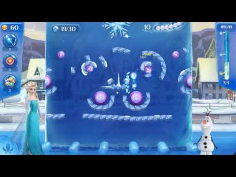 Frozen Free Fall: Icy Shot Level 77 - NO BOOSTERS ☃☃☃