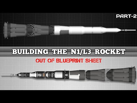 Spaceflight Simulator How To Build Soviet N1 Rocket | SFS 1.5