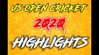 HIGHLIGHTS OF US OPEN CRICKET 2020