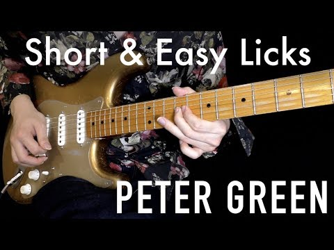 Blues Guitar Lesson: "Peter Green" Blues Licks in Em | #153