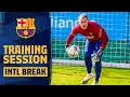 GOALS, GOALS, GOALS! Shooting practice in training! ?