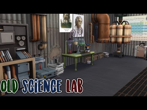 SIMS 4 SPEED BUILD // OLD SCIENCE LAB