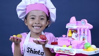Download lagu mainan anak perempuan masak masakan - kitchen play set, cooking toys for kids mp3