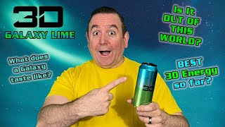 3D Galaxy Lime Energy Drink Review. Is it Out Of THIS World!!
