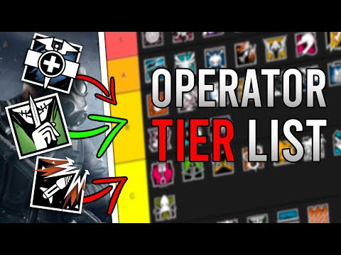 *UPDATED* R6 Operator Tier List - Rainbow Six Siege