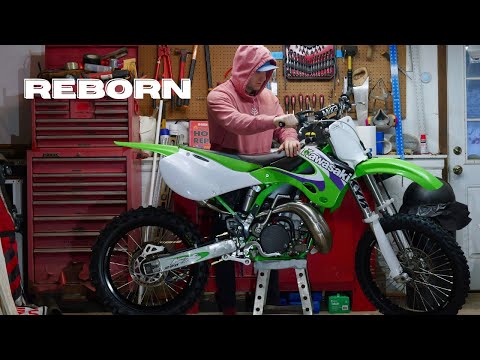 The Ultimate KX250 2 Stroke Garage Build from Start to Finish