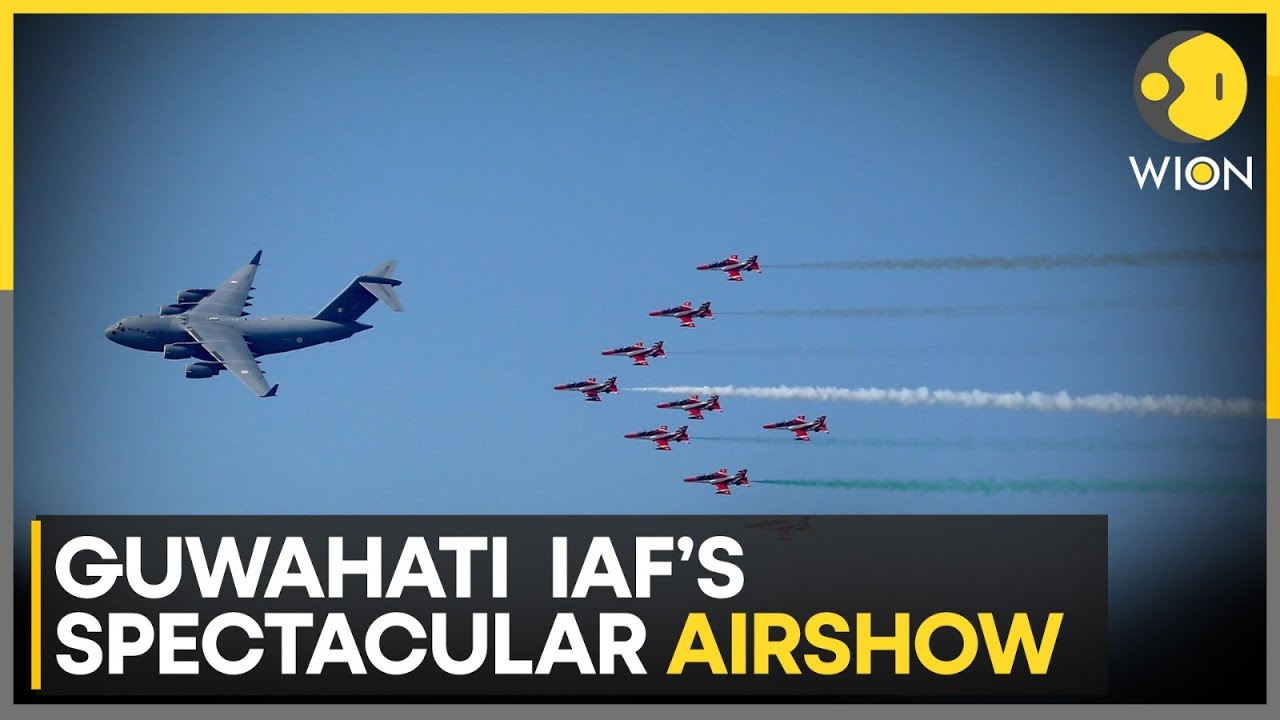 IAF Marks 93rd Air Force Day with Spectacular Air Show in Guwahati | WION