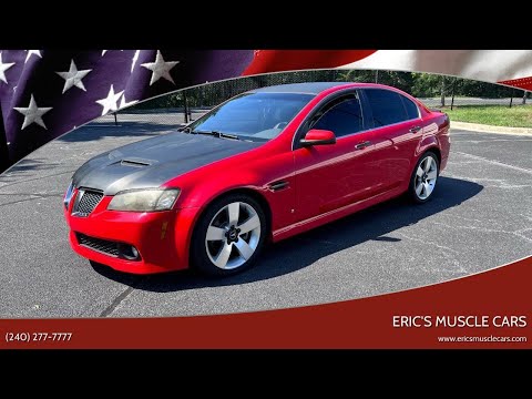 2008 Pontiac G8 (CC-2103420) for sale in Clarksburg, Maryland