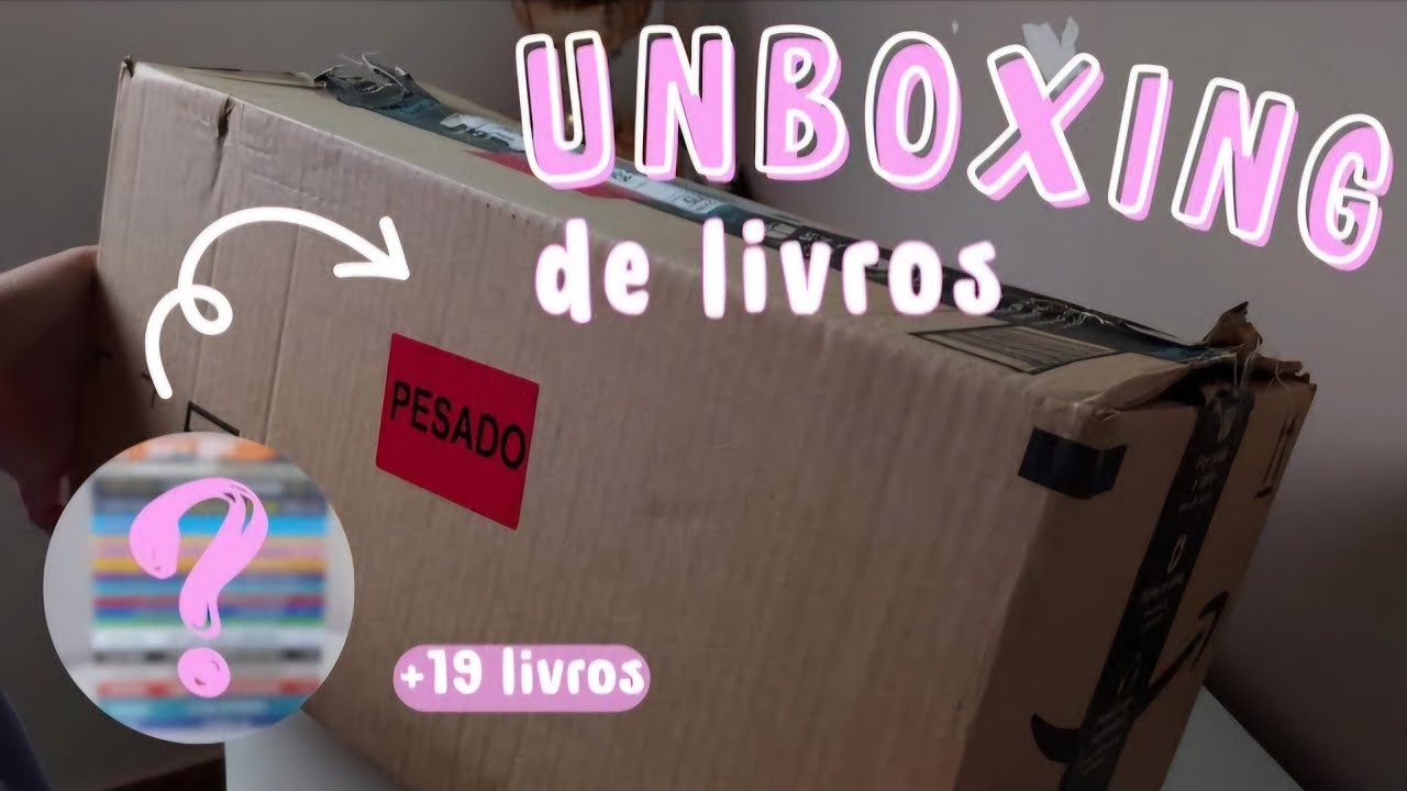 (repost) UNBOXING 📦¹ | R$300 em livros na Amazon  🛍