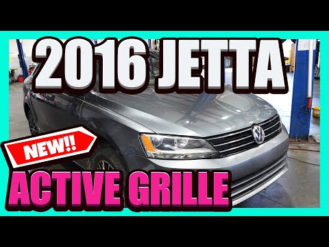 2016 jetta Active Grille Shutter Install