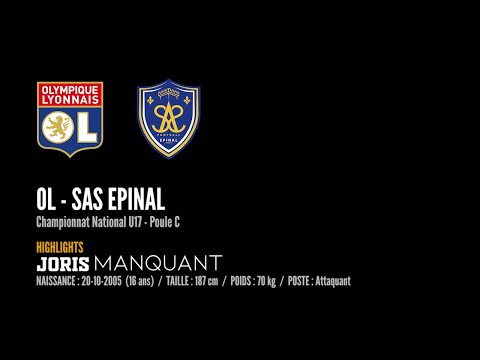 (U17) OL - SAS Epinal // HIGHLIGHTS Joris Manquant