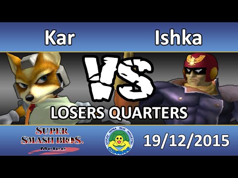 Melee @ Cosmagame #6 - Losers Quarters - Kar (Fox) vs Ishka (C.Falcon)