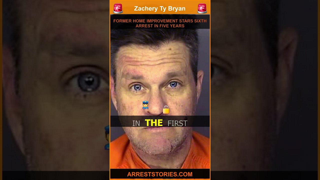 FORMER HOME IMPROVEMENT STARS SIXTH ARREST IN FIVE YEARS