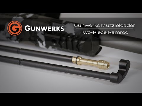 Muzzleloader Features Two Piece Ramrod