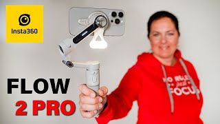 Video thumbnail for INSTA360 FLOW 2 PRO smartphone gimbal NEW FEATURES & UPGRADES by Zdenka Darula