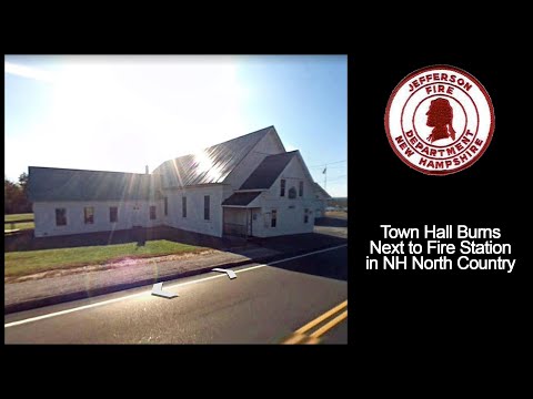 Jefferson Town Hall Fire Audio 2/1/2021 [New Hampshire]