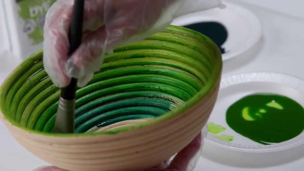 Ultra Dye Painted Decorative Bowls Video