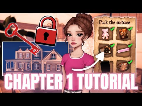 ALL *KEY, ITEMS & LANA'S HOUSE LOCATIONS* IN CHAPTER 1 OF THE HALLOWEEN LANA LORE QUEST IN DTI