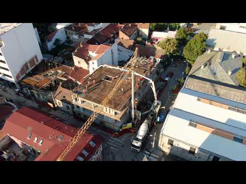 KM39 10.oktobar 2020. video br.5  izlivanje ploče 3.sprata