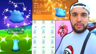 SHINY DITTO MADNESS! (Pokémon GO)
