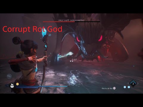 Corrupt Rot God Final Boss Fight (Master) - Kena: Bridge of Spirits