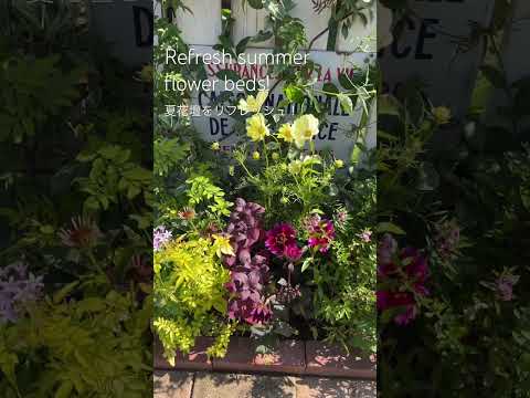 ガーデンシャワー:簡単なリフレッシュメント ガーデンデザイン