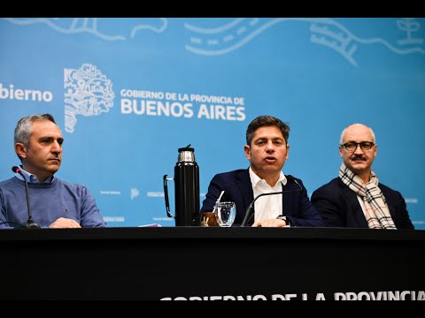 Kicillof firmó acuerdos con UNICEF para potenciar políticas para los niños y adolescentes bonaerenses