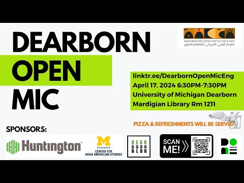 Dearborn Open Mic - April 17, 2025