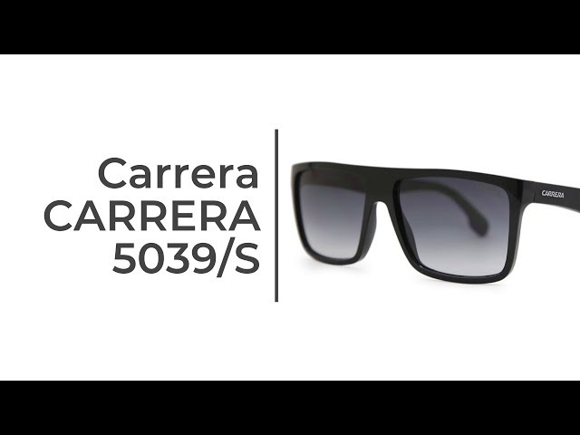 Vídeo relacionado con Carrera Gafas de Sol 5039/S BLACK/GREY SHADED 58/16/145 unisex