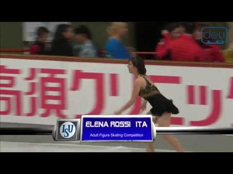 Elena Rossi. Oberstdorf 2018. Bronze Ladies I FS. 7 place