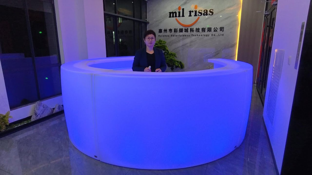 Modular LED Bar Counters for Bars, Lounges & Events | Milrisas