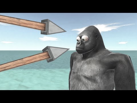 The winged beasts are on the left of the ramp, and the ballista is on the right - ARBS