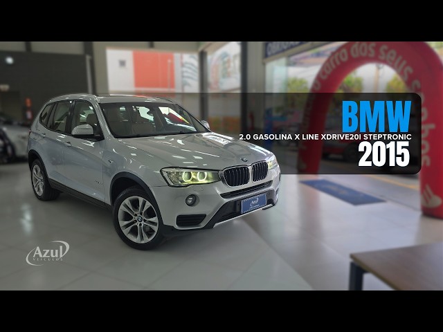 Vídeo BMW X3 2.0 20I X LINE 4X4 16V GASOLINA 4P AUTOMATICO