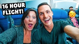 OUR LONGEST FLIGHT EVER | 16 hrs San Francisco to Singapore on United Airlines - YouTube