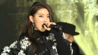 141221 4MINUTE - Whatcha Doin&#39; Today Live HD 2014 SBS Gayo Daejun