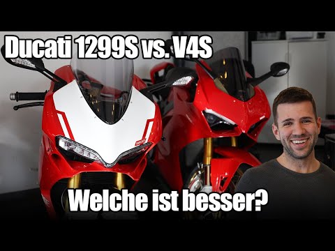 Ducati Panigale 1299S vs V4S - Welche ist besser?